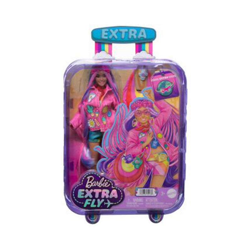 Barbie Extra Fly -teemainen nukke