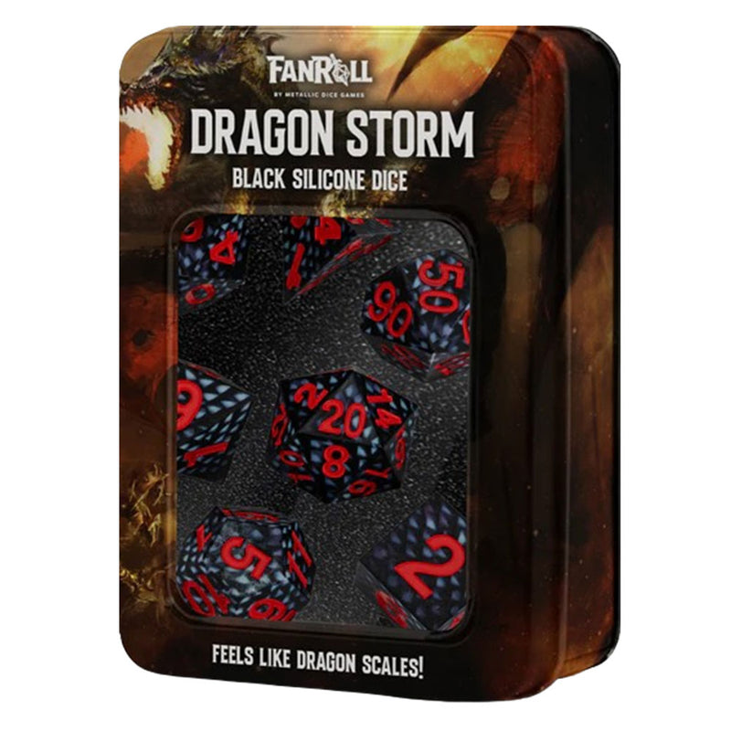 MDG Dragon Storm Scale -silikonin noppasarja 16 mm