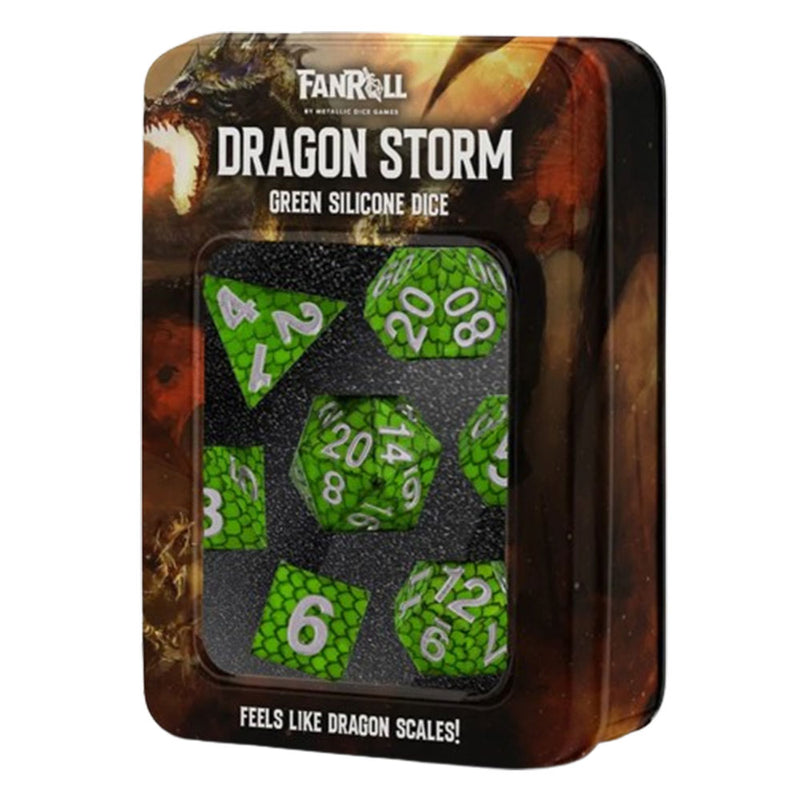 MDG Dragon Storm Scale -silikonin noppasarja 16 mm