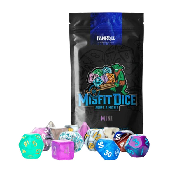 MDG Mini Polyhedral Dice Blind Bag 10mm (2 Set Pack)