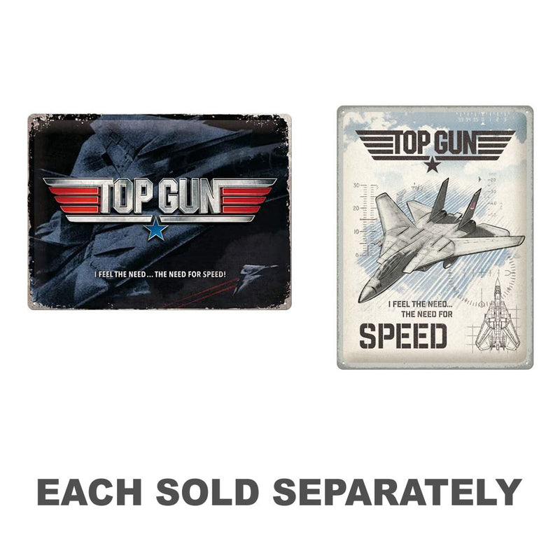 Nostalgic-Art Large Sign Top Gun