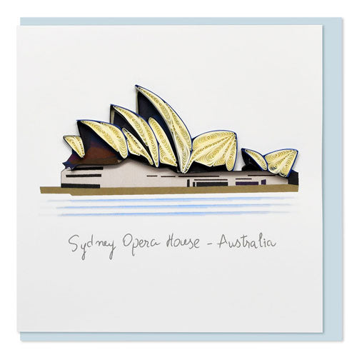 Sydney Quilled Greeting Card (15x15cm)