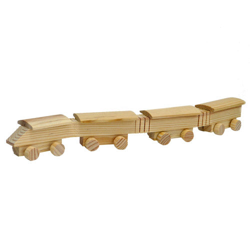 Wooden Wiggle Train Paint Kit