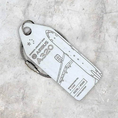 Aviationtag Airbus A320 China Eastern Airlines (White)