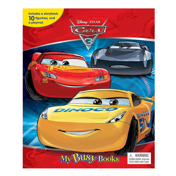 Disney Pixar 3 Cars My Busy Book