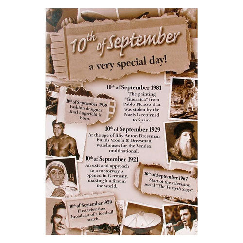 September Chronicle Card