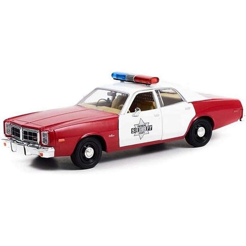 1977 Dodge Monacon piirikunnan sheriffi 1:24 Malli -auto