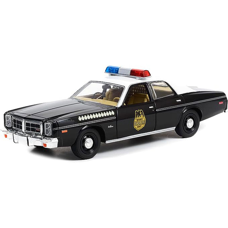 1977 Dodge Monacon piirikunnan sheriffi 1:24 Malli -auto