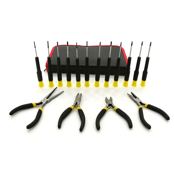 Precision Tool Kit for Model Car (Set of 16)