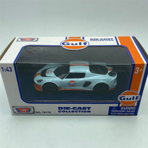 Gulf Series Lotus Exige S 1:43 Scale Diorama