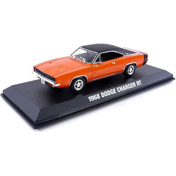 1968 Dodge Bengal Charger R/T w/ Stripes 1:43 Scale (Orange)