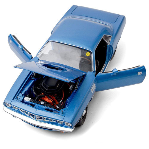 1971 Plymouth Hemi Cuda Indianapolis 1:18 Model Car (Blue)