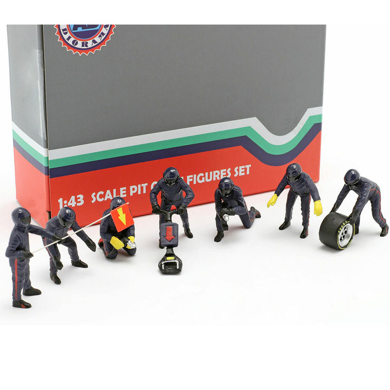 Pit Crew F1 1:43 Scale -hahmo (sarja 7)