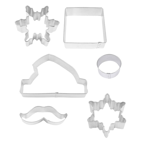 R&M Santa Centrepiece Cookie Cutter (Set of 6)