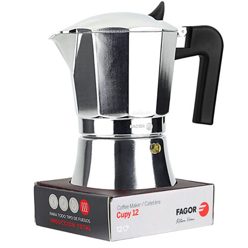 Fagor koppar aluminium espresso maker