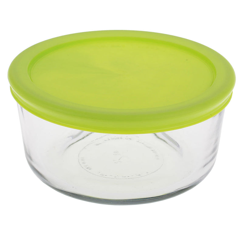 Kitchen Classics Round Container with Green Lid (4Cup/946mL)