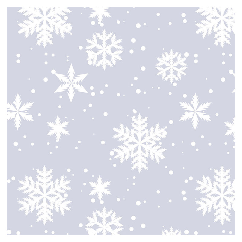 Paper+Design Snow Print Luncheon Napkins