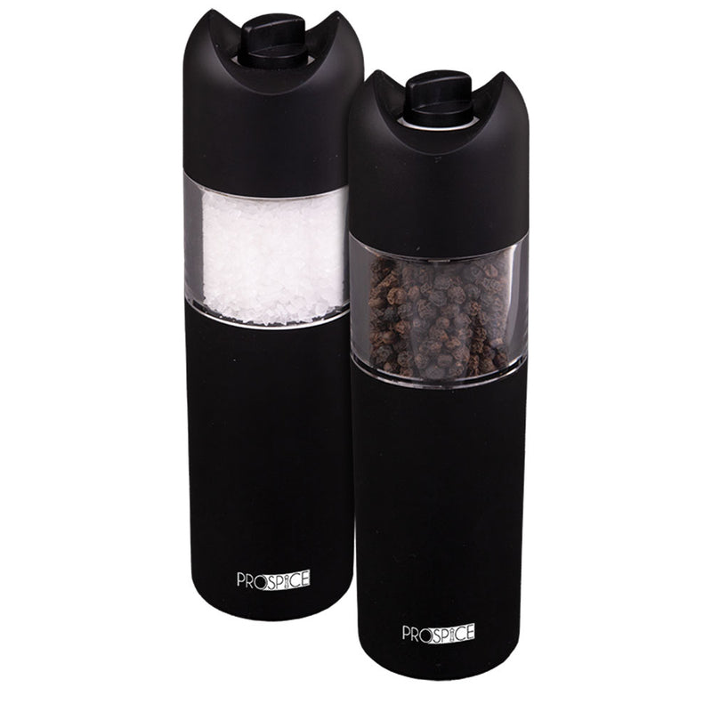 Prospice Horizon Gravity Salt & Pepper Mill Set 18cm