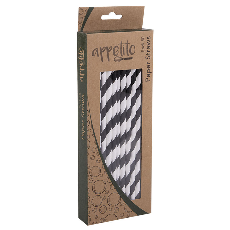 Appetito Paper Straws (50)