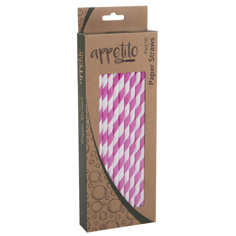 Appetito Paper Straws (50)