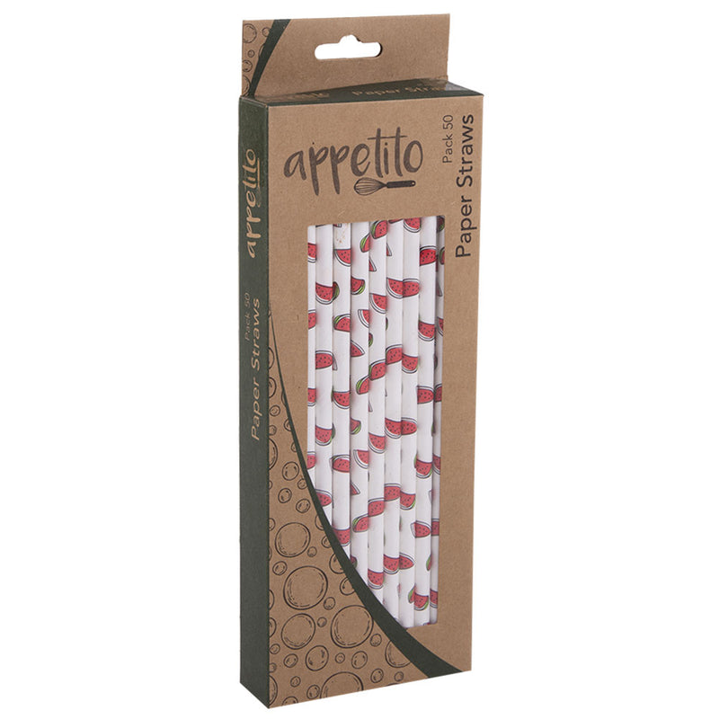 Appetito Paper Straws (50)