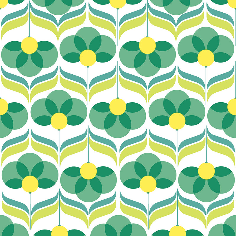 Paper+Design Luncheon Napkins (Geo Flowers)