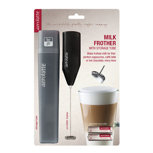 Aerolatte "To Go" Milk Frother with Case (Black)