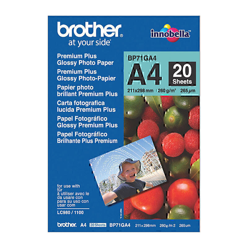 Bruder Glossy Paper 260gsm 20pk