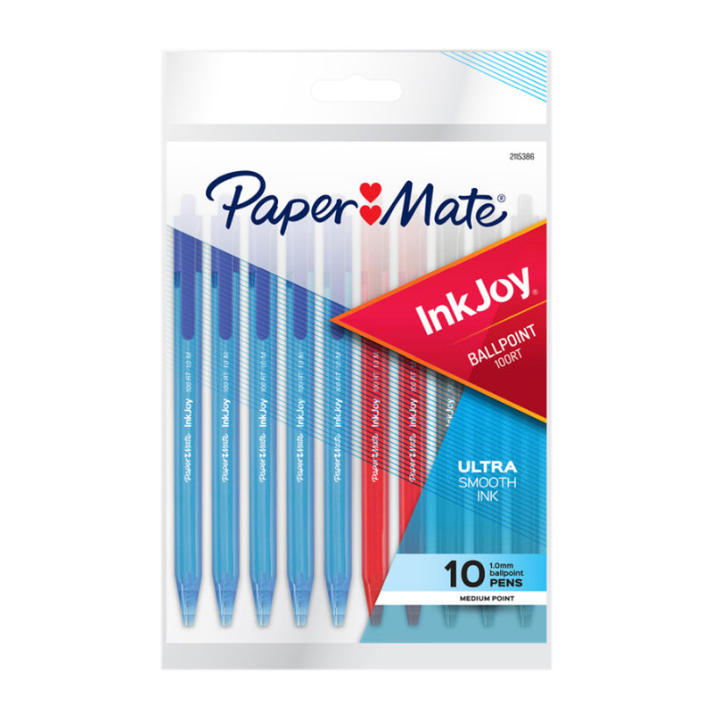 Paperikate 10-Pack INKJOY 100RT BALLPEN (laatikko 12)