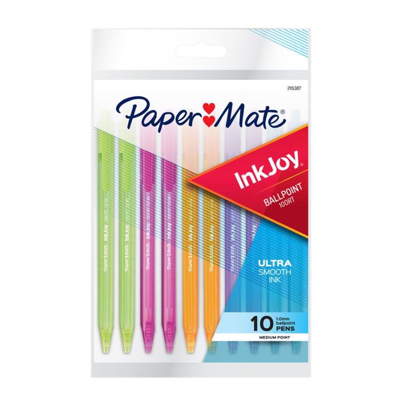 Paperikate 10-Pack INKJOY 100RT BALLPEN (laatikko 12)