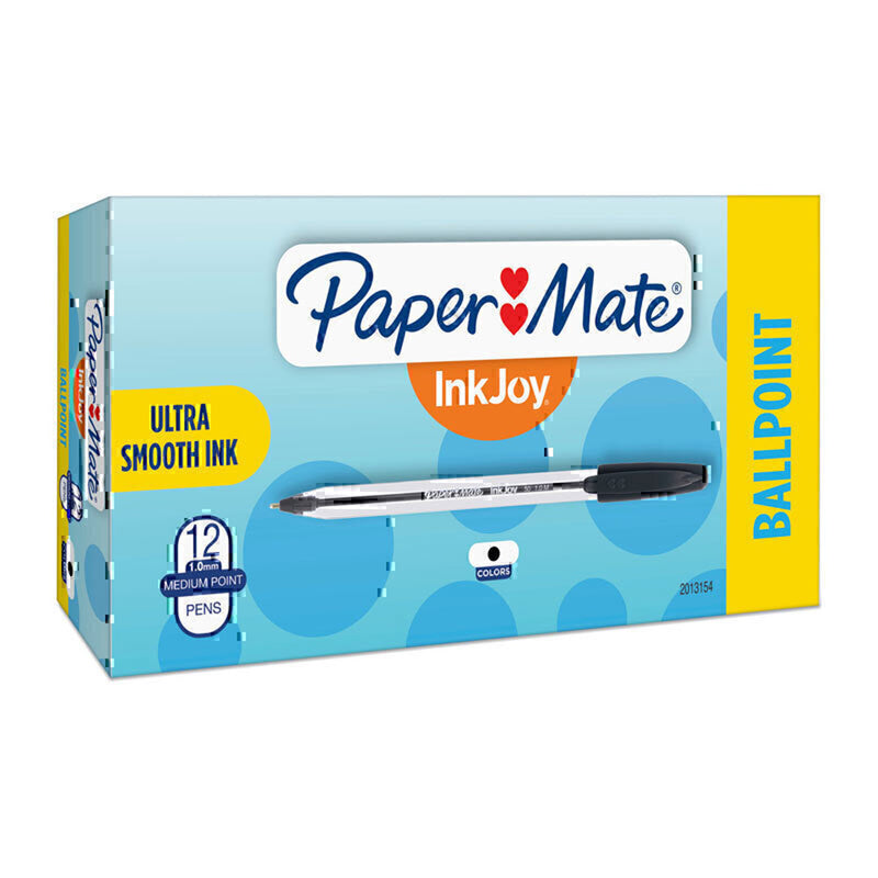 Paperikaveri Inkjoy 50st Ballpoint Pen 12pk