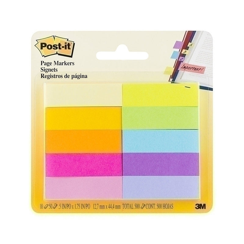 Post-it-sivumerkinnät (13x45mm)