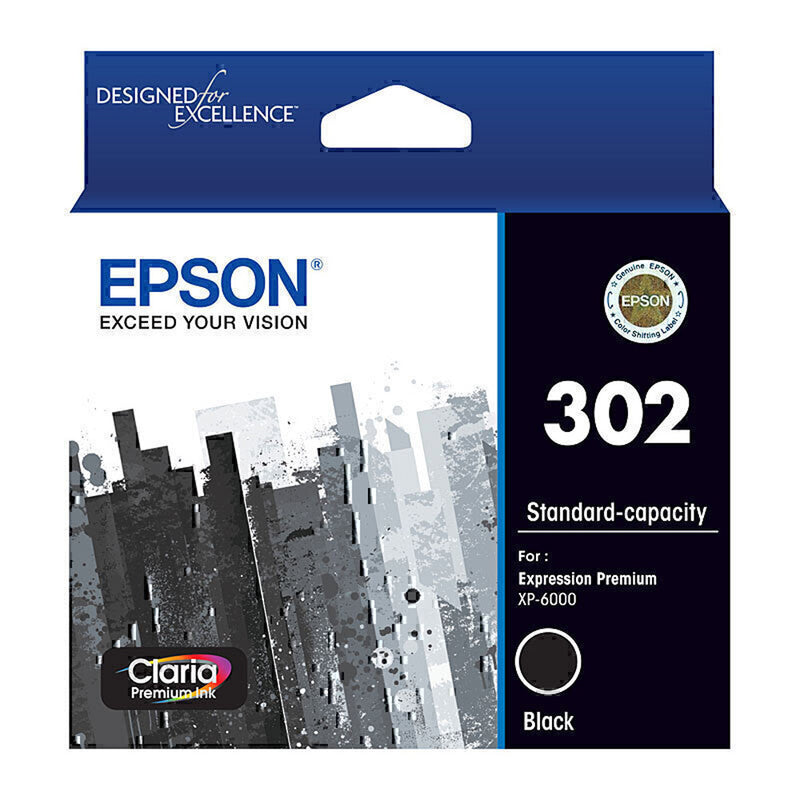 Epson 302 mustepatruuna