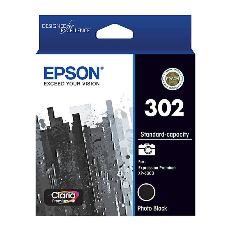 Epson 302 mustepatruuna