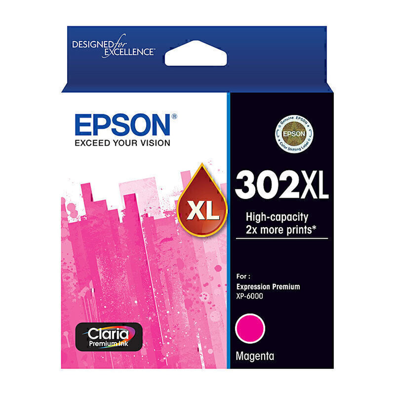 Epson 302xL -mustepatruuna