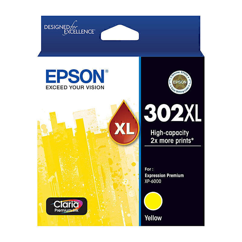 Epson 302xL -mustepatruuna