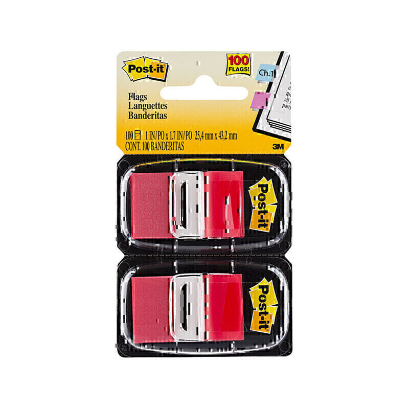 Post-it 2-Pack 25x43 mm liput (laatikko 6)