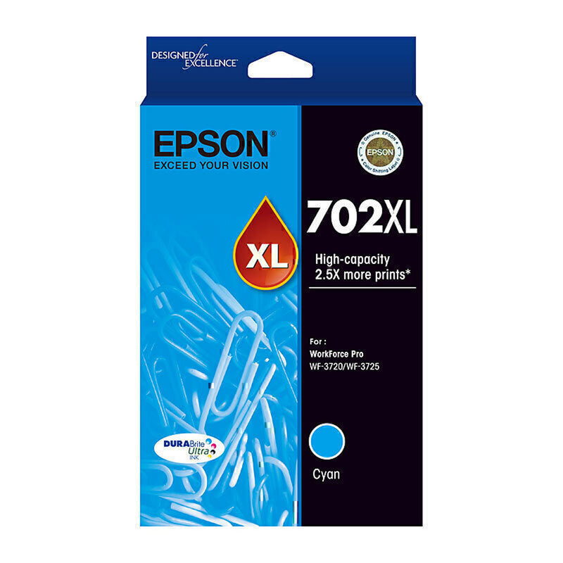 Epson 702XL -mustepatruuna