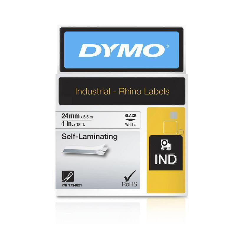 Dymo Industrial Rhino Labels 24mm (vit)