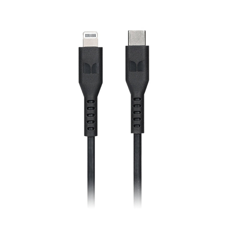 Monster Lightning USB-C TPE -kaapeliin 1,2 metriä