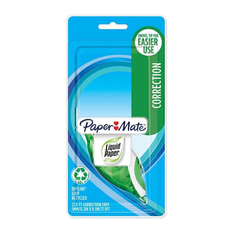 Papper Mate LP Dryline Grip Correction Tape (låda med 6)