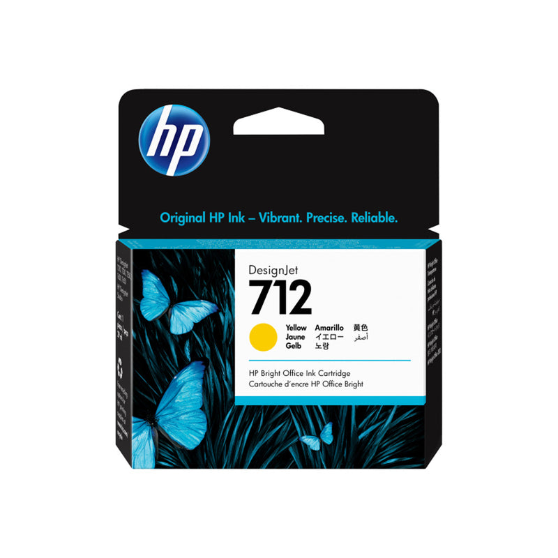 HP 712 mustepatruuna 29ml