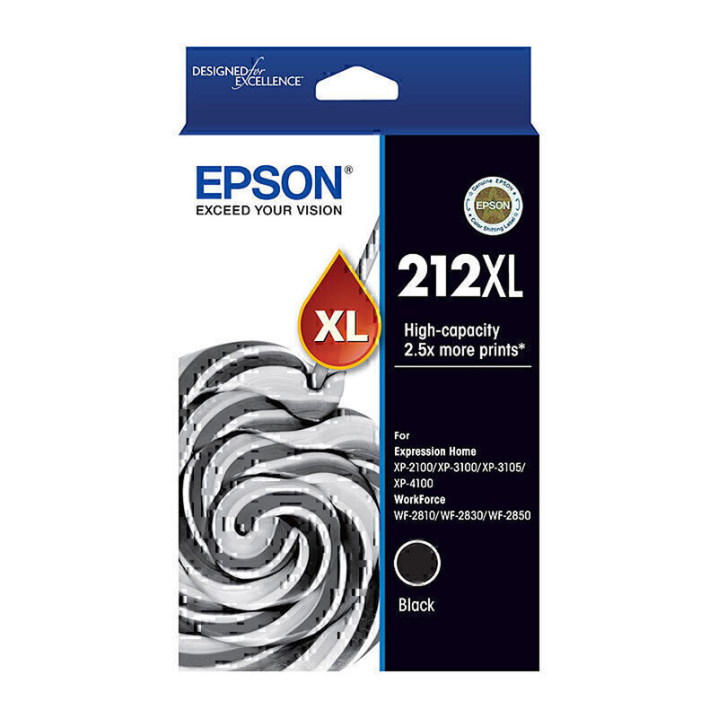 Epson 212xL -mustepatruuna