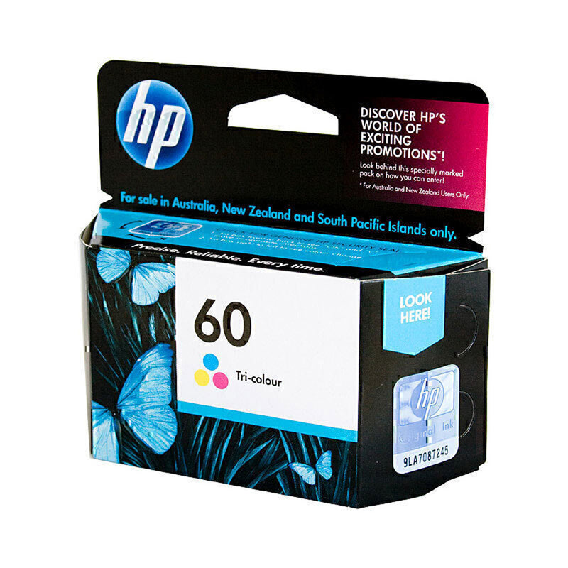 HP 60 mustepatruuna