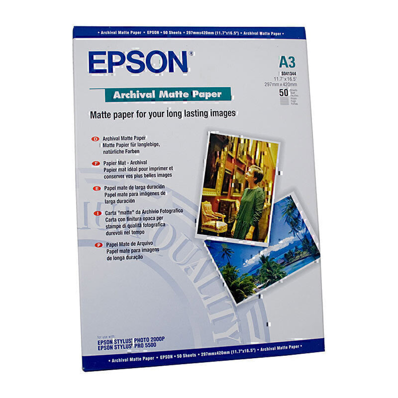 Epson -arkisto mattapaperi 50kpc