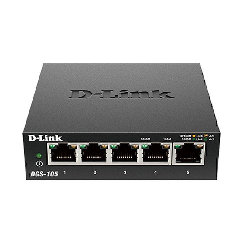 D-Link Metal Housing Gigabit Desktop Switch Switch