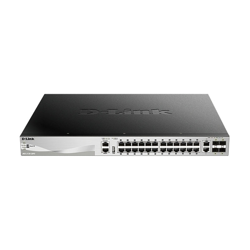 D-Link Stackable Gigabit Poe -kerros 3+ -kytkin