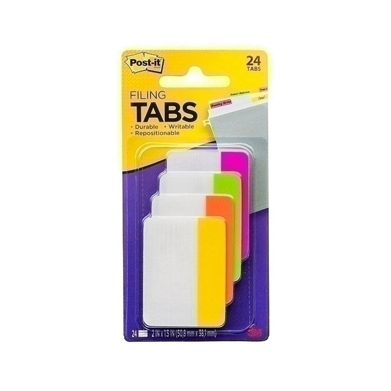 Post-it 50x38 mm arkisto-välilehdet 24pk (laatikko 6)