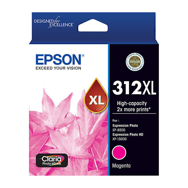 Epson 312xL -mustepatruuna