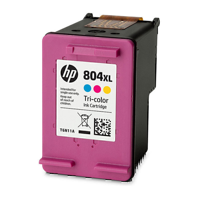 HP 804XL -mustepatruuna